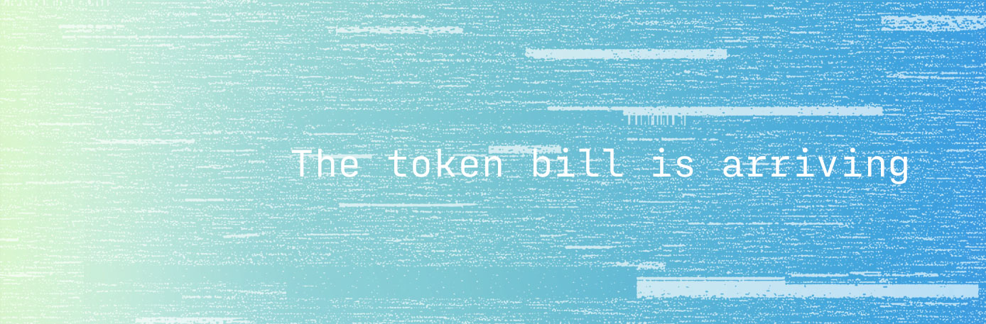 Token bill AI cost visualisation