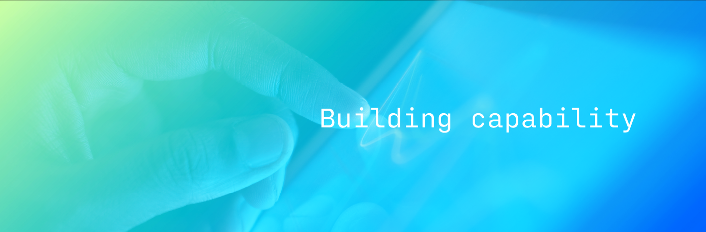 Building capability